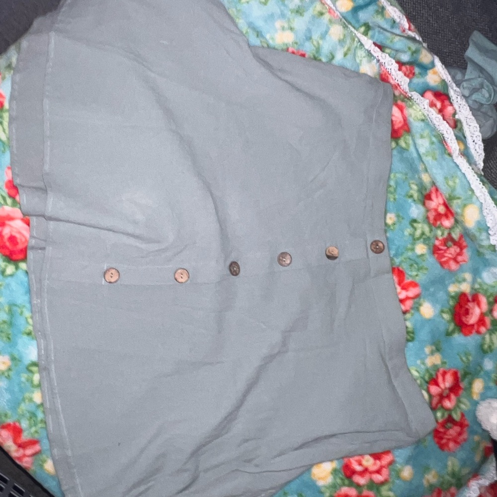 Light Blue Skirt
